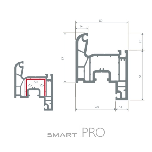 Створка оконная 4-х камерная в Караганде