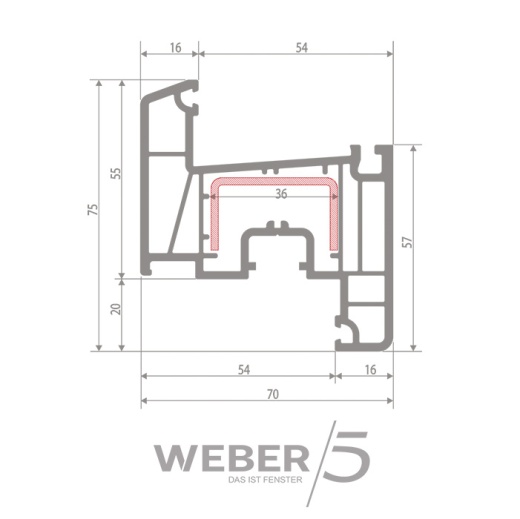 Створка оконная 5-ти камерная в Караганде