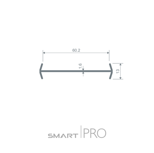 Соединительный профиль (нащельник) (60) в Караганде